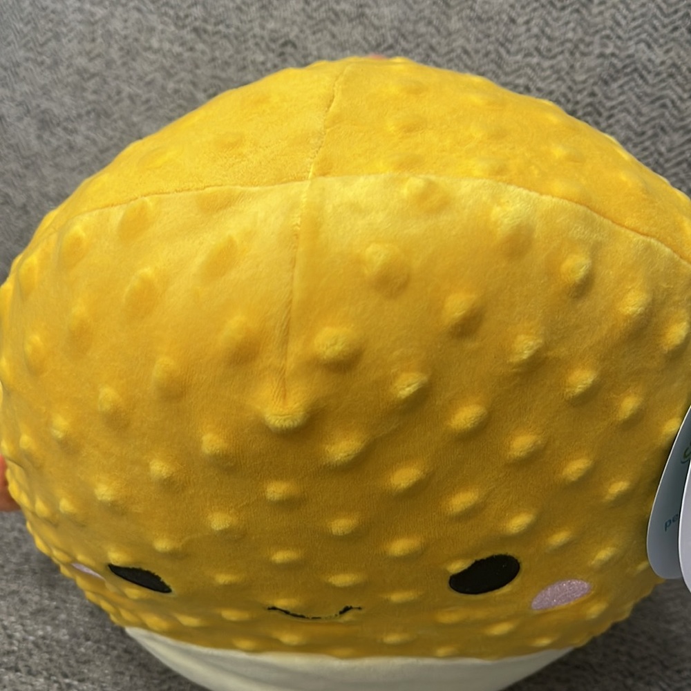 NWT 11” Safa the Yellow Puffer Fish Squishmallow - Picture 7 of 7